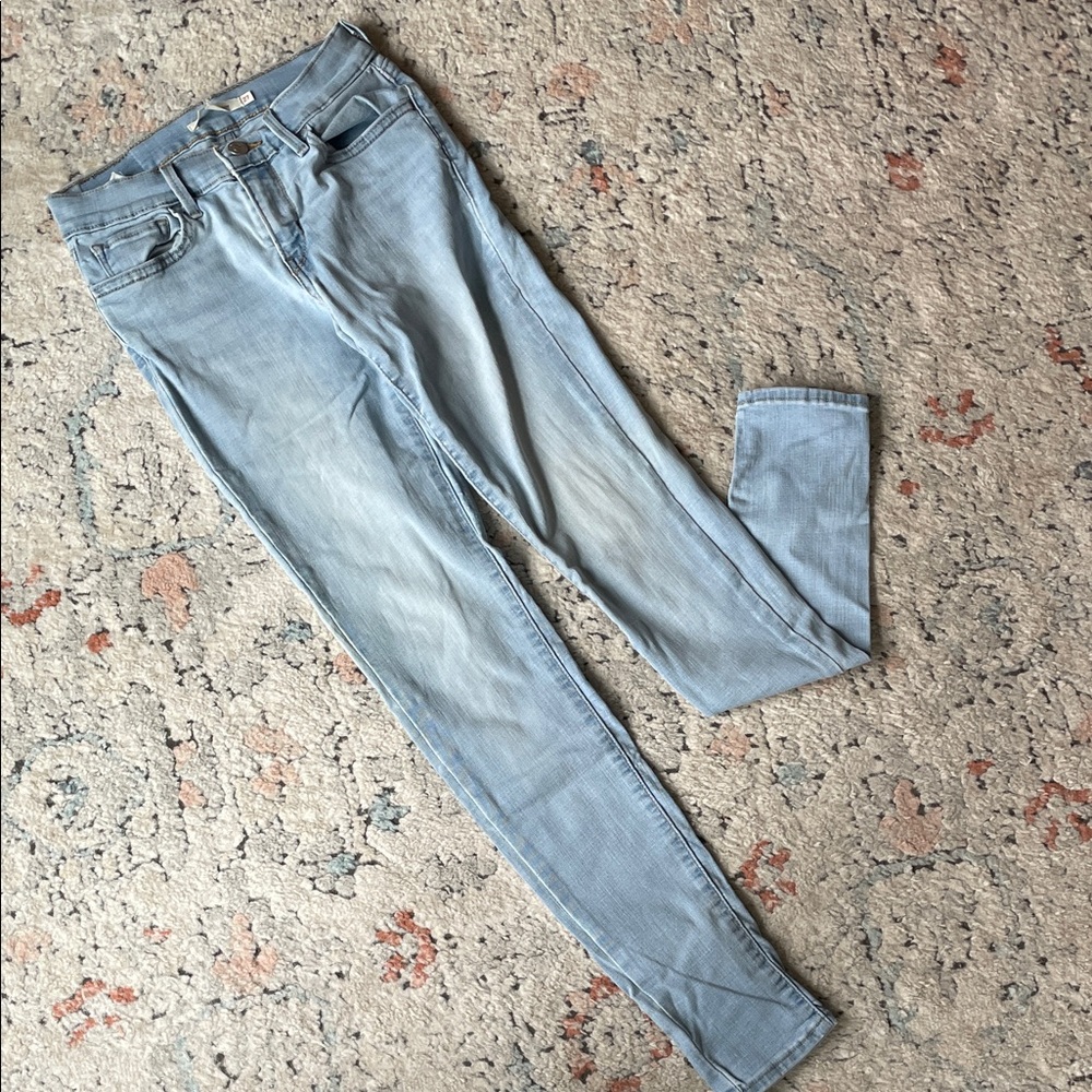 Levi's Sky Blue Skinny Jeans